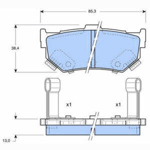 Δισκόφρενα ZTEC+ για Honda,Suzuki